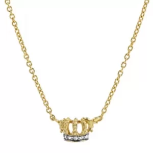 Image of Ladies Juicy Couture PVD Gold plated CROWN NECKLACE