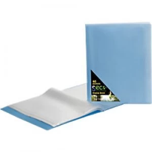 Image of Seco Display Book A4 Blue 40 Pockets