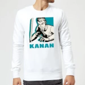 Image of Star Wars Rebels Kanan Sweatshirt - White - XXL