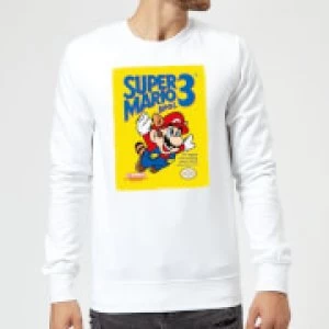 Image of Nintendo Super Mario Bros 3 Sweatshirt - White - S