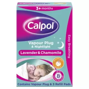 Image of Calpol Orange Light Vapour Plug - Lavender & Chamomile