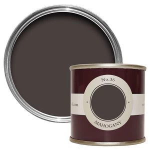 Image of Farrow & Ball Estate Mahogany No. 36 Emulsion Paint 100ml Tester pot