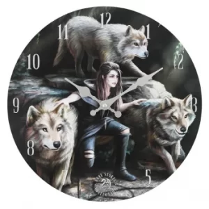 Image of Anne Stokes Power Of Three MDF Clock