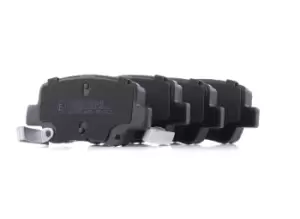 Image of RIDEX Brake pad set 402B0420 Brake pads,Brake pad set, disc brake TOYOTA,AVENSIS Station Wagon (ZRT27, ADT27),AVENSIS Stufenheck (ZRT27, ADT27)