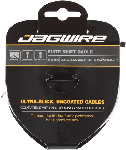 Image of Jagwire Elite Shift Inner Cable Elite Polished Slick Stainless 3100mm SRAM/Shimano Singles (x10)