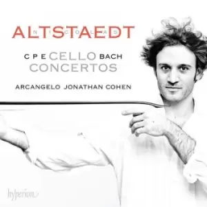 Image of Nicolas Altstaedt CPE Bach Cello Concertos by Carl Philipp Emanuel Bach CD Album