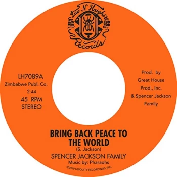 Image of Spencer Jackson Family - Bring Back Peace to the World Pts. I & II Vinyl