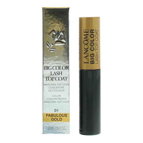 Image of Lancome Monsieur Big Color Lash Fabulous Gold Mascara Top Coat 2.8ml