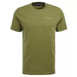 Image of Barbour Mens Kentrigg Tee Burnt Olive Medium