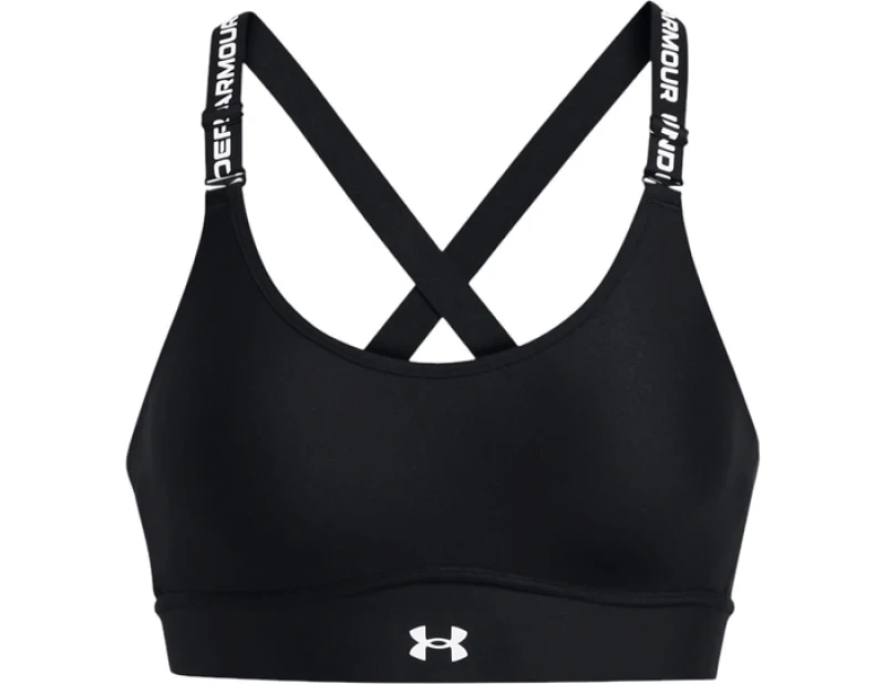Image of Under Armour Infinity Mid 2.0 Sports Bra Women Black C001 XSA-C