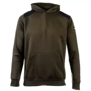 Image of Caterpillar Essentials Hooded Sweatshirt Army Moss - Medium