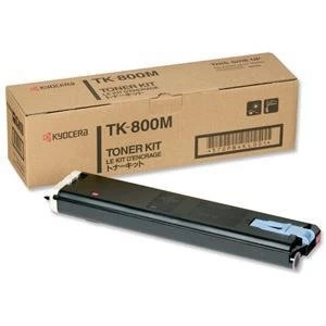 Image of Kyocera TK800M Magenta Laser Toner Ink Cartridge