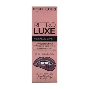 Image of Makeup Revolution Retro Luxe Kits Metallic The Rebellion Purple