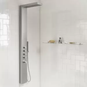 Image of Chrome Thermostatic Shower Tower- Provo