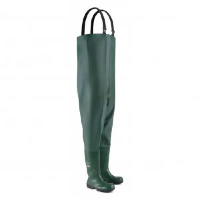 Image of Work-It Full Safety Chest Wader Green Size 12 47 NB2KLCW12 BESWNB2KLCW12