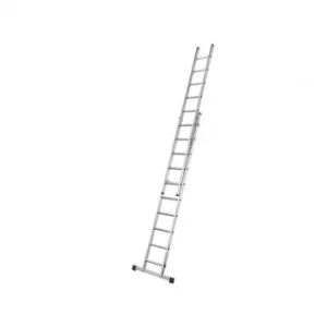 Image of Zarges Everest 2DE Extension Ladder 2-Part D-Rungs 2 x 16