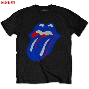 Image of The Rolling Stones - Blue & Lonesome Classic Tongue Kids 5 - 6 Years T-Shirt - Black