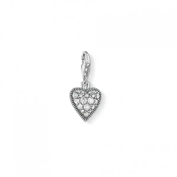 Image of Thomas Sabo Charm Club Thomas Sabo Sterling Silver Vintage Zirconia He