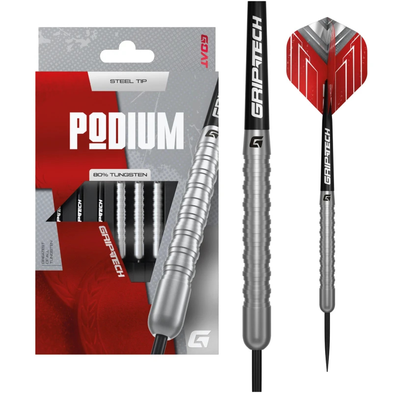 Image of GOAT GOAT Podium Silver 80% Tungsten - Soft Tip Darts Silver unisex 18g