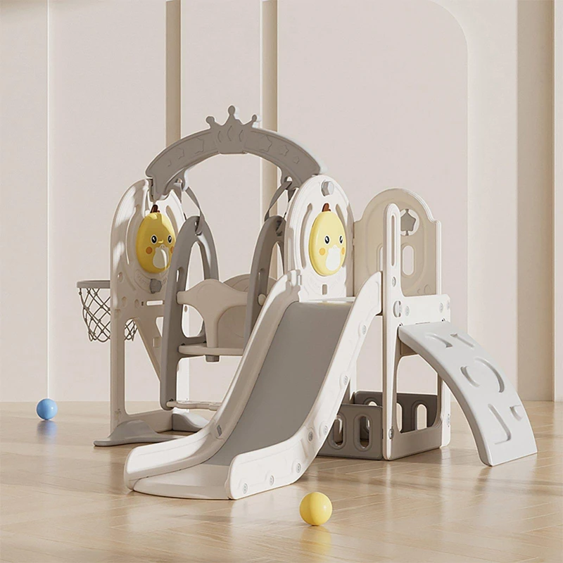 Image of KIDKID Fun-Filled Duck Slide for Kids 3-in-1 Playset White unisex One size