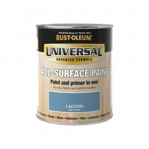 Image of Rust-Oleum Lagoon Satin Universal All-Surface Paint Lagoon (Blue)