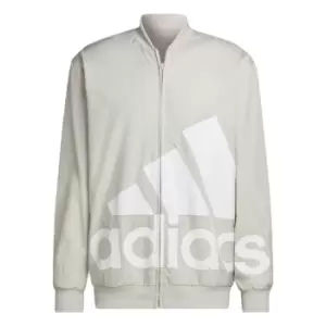Image of adidas AEROREADY Essentials Giant Logo Woven Windbreaker - White