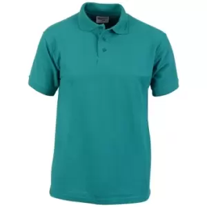 Image of Absolute Apparel Mens Precision Polo (2XL) (Emerald)