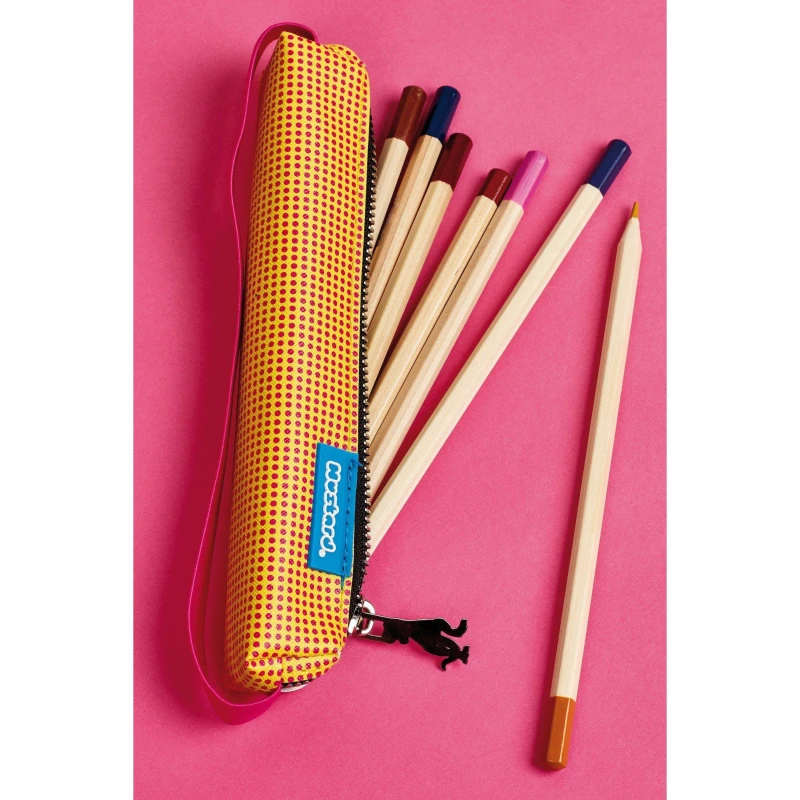 Image of Studio T-Rex Mini Pencil Case - Yellow Yellow One Size