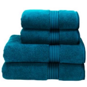 Image of Christy Supreme Hygro Towel Range - Kingfisher - Bath Sheet (Set of 2) - Blue