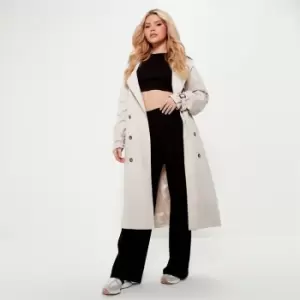 Image of I Saw It First Wide Leg High Waisted Trousers - Black