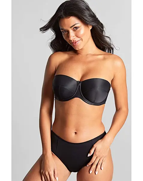 Image of Panache Panache Evie Strapless Wired Bra Black Female 32G BH66914