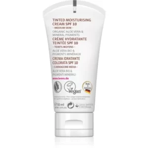 Image of Lavera Basis Sensitiv Tinted Hydrating Cream SPF 10 Shade Medium 50ml