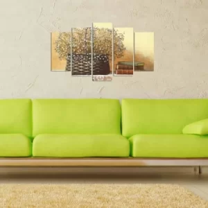 Image of 5PMX-032 Multicolor Decorative MDF Painting (5 Pieces)