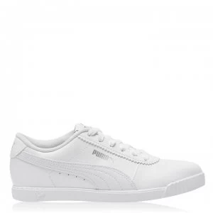 Image of Puma Carina Slim SL Trainers - Puma White