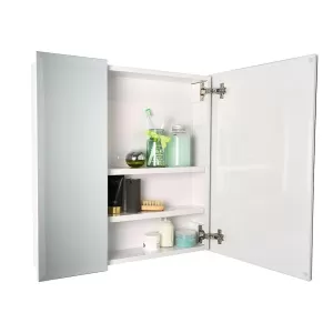 Image of Robert Dyas Croydex Halton Double Door Bi-View Cabinet