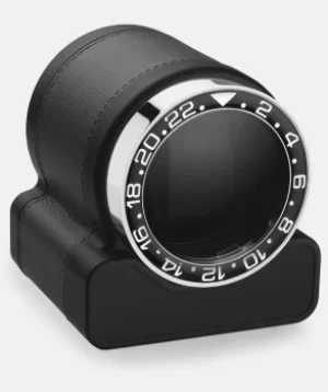 Image of Scatola del Tempo Watch Winder Rotor One Grey Black Bezel