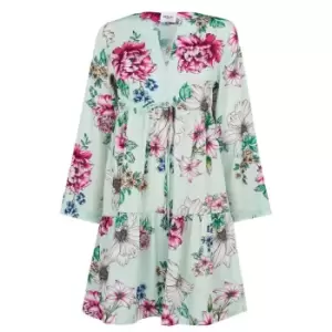 Image of Replay Floral Tiered Dress - Multi