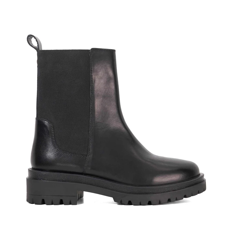 Image of Dune London Womens Chelsea Boots Black Leather female 3 (36)
