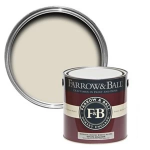 Image of Farrow & Ball Estate School house white No. 291 Matt Emulsion Paint 2.5L