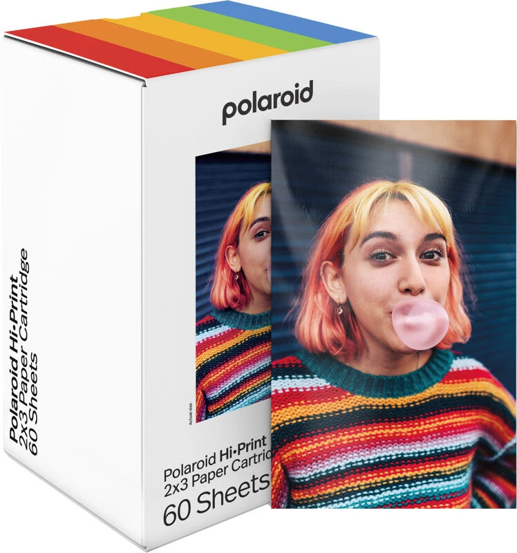 Image of Polaroid Hi-Print 2x3 Paper Cartridge (60 Sheets)