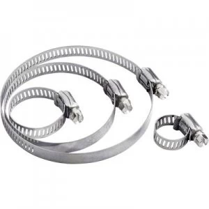 Image of Hose clamps Slotted hex head Silver 544915