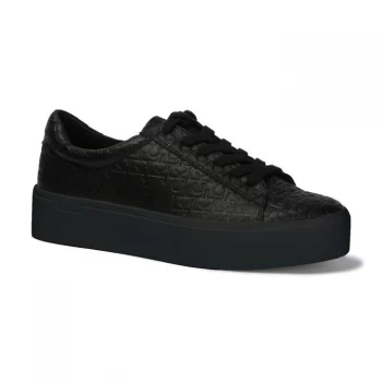 Image of Calvin Klein Janika Eco Low Top Trainers - Black