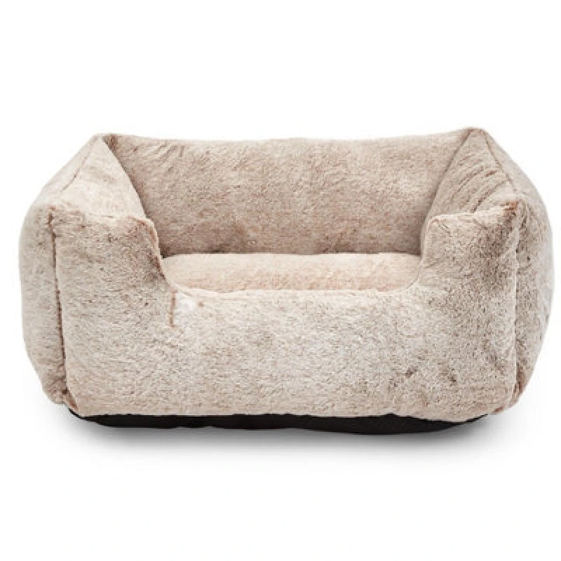 Image of Bunty Arctic Pet Bed - Taupe - Large Taupe W9YO1 Unisex