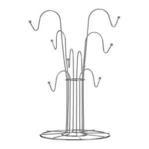 Image of Interiors By Ph 8 Cup Mug Tree - Chrome