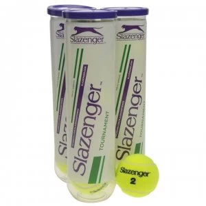 Image of Slazenger Tournament Tennis Balls - Yellow
