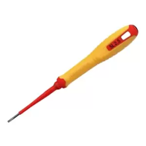 Image of Hultafors VDE Slotted Screwdriver 2.5 X 75mm
