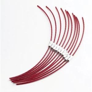 Image of Bosch Genuine Extra Strong Line for ART 26 COMBITRIM Grass Trimmers Pack of 10