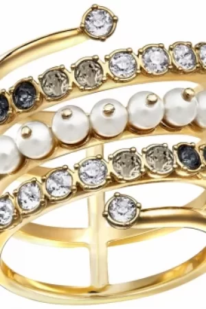 Image of Ladies Swarovski Jewellery EAST RING SIZE P/Q 5221444