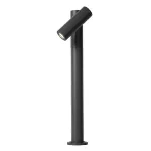Image of Tatum Modern Bollard Light Outdoor - LED - 1x4,5W 3000K - IP65 - Anthracite