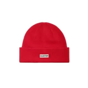 Image of Hunter Play Essential Cuff Beanie - Red